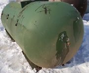 Емкость нержавеющая,  объем — 2, 8 куб.м.,   горизонтальная